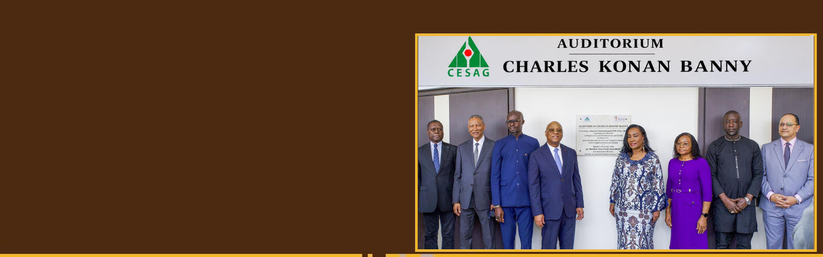 Rentrée solennelle 2026-2027 au Centre Africain d’Etudes Supérieures en Gestion (CESAG)