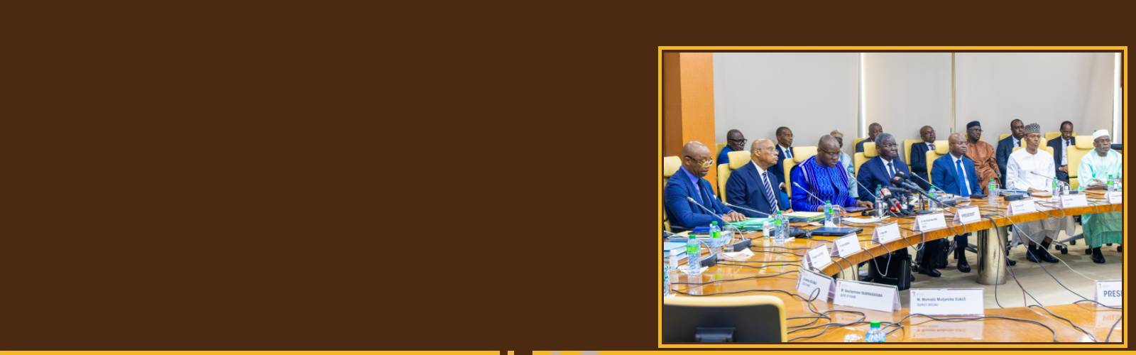 Troisième session ordinaire du Conseil des Ministres de l'Union au titre de l'année 2026