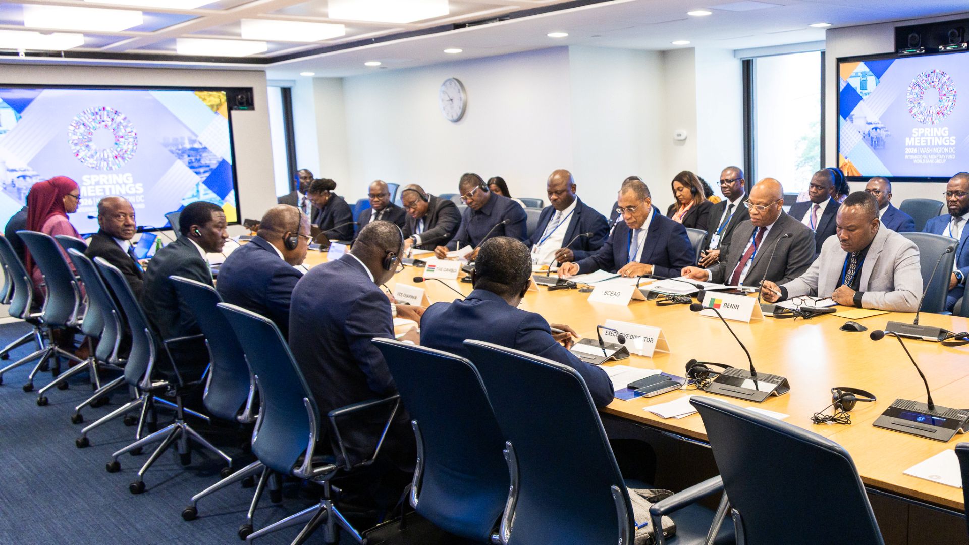 Réunion du Panel du Groupe Afrique de l’Ouest (OEDAW) du FMI, tenue à Washington D.C., le mercredi 15 avril 2026