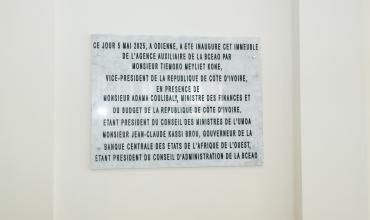 Inauguration de l’Agence Auxiliaire de la BCEAO à Odienné en Côte d’Ivoire